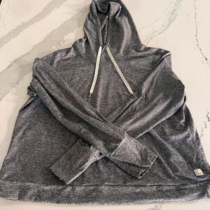 Vuori Heather Gray Hoodie Pullover Size L